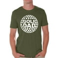 thumbnail image 1 of Awkward Styles Men's Golf Dad Graphic T-shirt Tops White Sport Dad Gift Golf Player Father`s Day Idea, 1 of 4