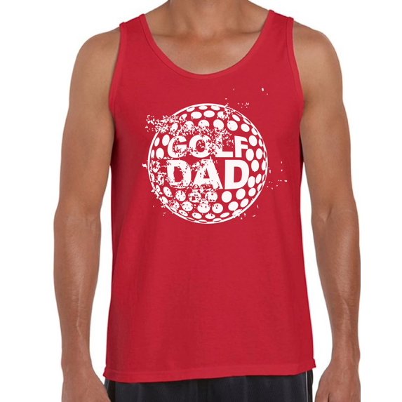 Awkward Styles Men's Golf Dad Graphic Tank Tops Golfing Best Golfer Father`s Day Gift Sports Dad