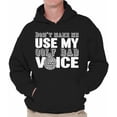thumbnail image 1 of Awkward Styles Men's Golf Dad Voice Funny Graphic Hoodie Tops Father's Day Gift Best Golfer Gift, 1 of 4