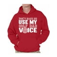 thumbnail image 1 of Awkward Styles Men's Golf Dad Voice Funny Graphic Hoodie Tops Father's Day Gift Best Golfer Gift, 1 of 4