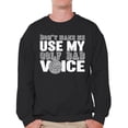 thumbnail image 1 of Awkward Styles Men's Golf Dad Voice Funny Graphic Sweatshirt Tops Father's Day Gift Best Golfer Gift, 1 of 4