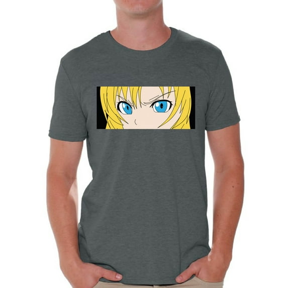 Awkward Styles Men's Graphic T-shirts Mens Graphic Shirts Anime T-shirt Men's Graphic Tees Anime Lovers Novelty Humor Sarcasm Shirts