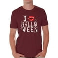 thumbnail image 1 of Awkward Styles Men's Halloween Graphic T-shirt Tops I Fangs Halloween Vampire Fangs, 1 of 4