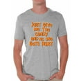 thumbnail image 1 of Awkward Styles Men's Halloween Graphic T-shirt Tops Just Give Me The Candy and No One Gets Hurt, 1 of 4