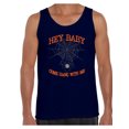 thumbnail image 1 of Awkward Styles Men's Halloween Graphic Tank Tops Hey Baby Come Hang with Me Costume, 1 of 4