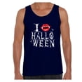 thumbnail image 1 of Awkward Styles Men's Halloween Graphic Tank Tops I Fangs Halloween Vampire Fangs, 1 of 4