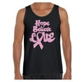 thumbnail image 1 of Awkward Styles Men's Hope Believe Love Graphic Tank Tops Pink Ribbon Breast Cancer Awareness, 1 of 4