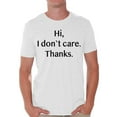 thumbnail image 1 of Awkward Styles Men's Humor Shirts Mens Humor Graphic Tees I Don't Care Shirt Mens Novelty Sarcastic Quotes Funny T-shirts, 1 of 4