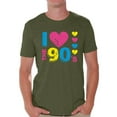 thumbnail image 1 of Awkward Styles Men's I Love the 90's T shirts Tops for 90s Fans 90s Costumes 90s Vintage T Shirt 90s Outfit for Him 90s Party Tee Shirt Retro 90s Accessories 90s Rock T Shirt Tops, 1 of 4