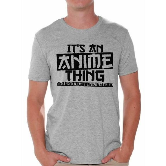Awkward Styles Men's It's An Anime Thing You Wouldn't Understand Graphic T-shirt Tops