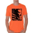 thumbnail image 1 of Awkward Styles Men's Martin Luther King Graphic T-shirt Tops American Flag Shirt, 1 of 4