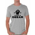thumbnail image 1 of Awkward Styles Men's Martin Luther King Graphic T-shirt Tops I Have a Dream Shirt 1963, 1 of 4