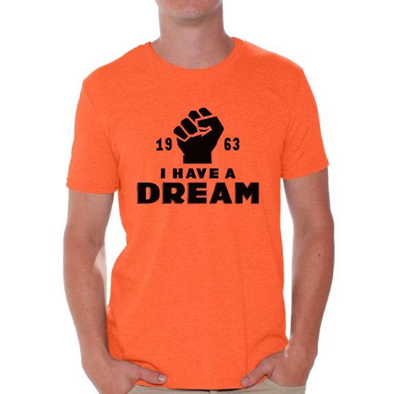 Awkward Styles Men's Martin Luther King Graphic T-shirt Tops I Have a Dream Shirt 1963