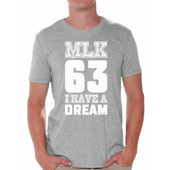 Awkward Styles Men's Martin Luther King Graphic T-shirt Tops I Have a Dream Shirt
