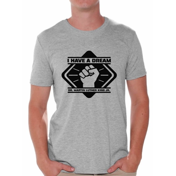 Awkward Styles Men's Martin Luther King Graphic T-shirt Tops Resist Shirt