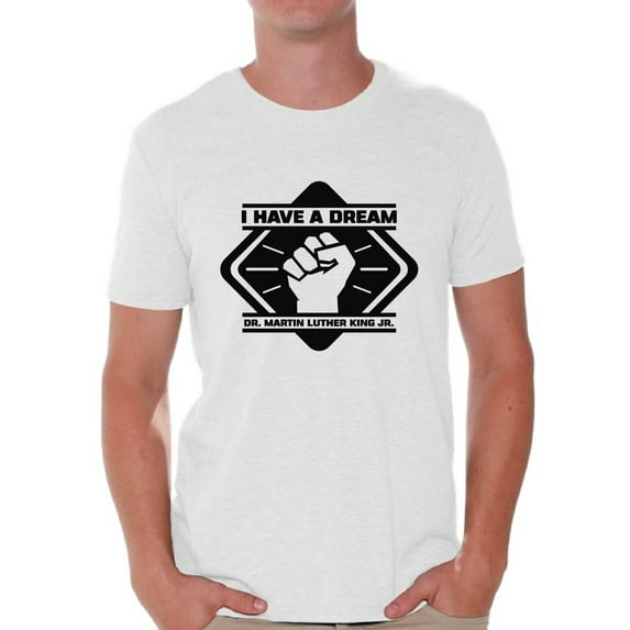 Awkward Styles Men's Martin Luther King Graphic T-shirt Tops Resist Shirt