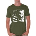 thumbnail image 1 of Awkward Styles Men's Martin Luther King Graphic T-shirt Tops USA Flag Shirt, 1 of 4