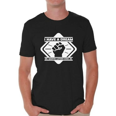 Awkward Styles Men's Martin Luther King Jr Graphic T-shirt Tops Resist Shirt