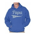 thumbnail image 1 of Awkward Styles Men's Papa Graphic Hoodie Tops Vintage Father`s Day Gift Best Dad Ever Papa Gift, 1 of 4