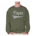thumbnail image 1 of Awkward Styles Men's Papa Graphic Sweatshirt Tops Vintage Father`s Day Gift Best Dad Ever Papa Gift, 1 of 4