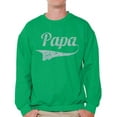 thumbnail image 1 of Awkward Styles Men's Papa Graphic Sweatshirt Tops Vintage Father`s Day Gift Best Dad Ever Papa Gift, 1 of 4
