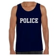 thumbnail image 1 of Awkward Styles Men's Police Tank Top Police Training Sleeveless Shirts Police Gifts for Him Police Men's Outfit, 1 of 4