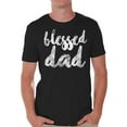 thumbnail image 1 of Awkward Styles Men's Promoted to Daddy Cute Graphic T-shirt Tops New Dad Father's Day Gift Father To Be, 1 of 4