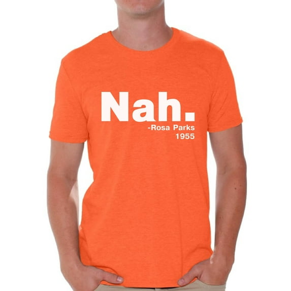 Awkward Styles Men's Rosa Parks Graphic T-shirt Tops Rosa Parks Nah Shirt