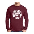 thumbnail image 1 of Awkward Styles Men's Soccer Dad Ball Graphic Long Sleeve T-shirt Tops White Vintage Father`s Day Best Soccer Player, 1 of 4
