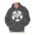 thumbnail image 1 of Awkward Styles Men's Soccer Dad Graphic Hoodie Tops White Sport Lover Gift Father's Day Gift for Dad, 1 of 4