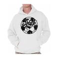 thumbnail image 1 of Awkward Styles Men's Soccer Dad Sporty Graphic Hoodie Tops Vintage Black Daddy Father`s Day Gift Idea, 1 of 4