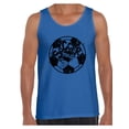 thumbnail image 1 of Awkward Styles Men's Soccer Dad Sporty Graphic Tank Tops Vintage Black Daddy Father`s Day Gift Idea, 1 of 4