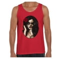 thumbnail image 1 of Awkward Styles Men's Sugar Skull Girl Graphic Tank Tops Day of the Dead Dia de los Muertos, 1 of 4