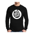 thumbnail image 1 of Awkward Styles Men's Tennis Dad Graphic Long Sleeve T-shirt Tops Father`s Day Gift Daddy Tennis Player Gift, 1 of 4