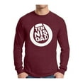 thumbnail image 1 of Awkward Styles Men's Tennis Dad Graphic Long Sleeve T-shirt Tops Father`s Day Gift Daddy Tennis Player Gift, 1 of 4