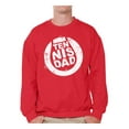 thumbnail image 1 of Awkward Styles Men's Tennis Dad Graphic Sweatshirt Tops Vintage Tennis Player Sport Dad Father`s Day Gift, 1 of 4