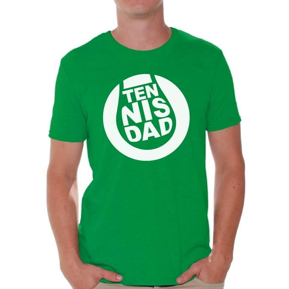 Awkward Styles Men's Tennis Dad Graphic T-shirt Tops Father`s Day Gift Daddy Tennis Player Gift