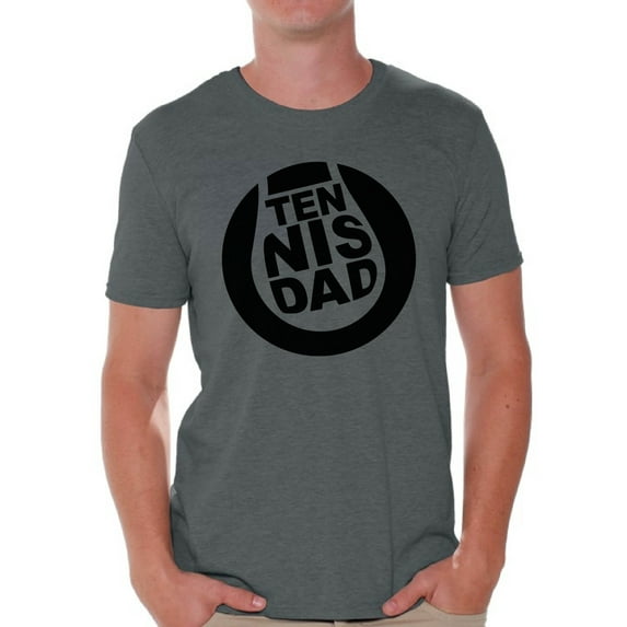 Awkward Styles Men's Tennis Dad Sport Father`s Graphic T-shirt Tops Tennis Lover Gift Father's Day