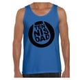 thumbnail image 1 of Awkward Styles Men's Tennis Dad Sport Father`s Graphic Tank Tops Tennis Lover Gift Father's Day, 1 of 4