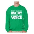 thumbnail image 1 of Awkward Styles Men's Tennis Dad Voice Graphic Sweatshirt Tops Sport Dad Tennis Player Father's Day Gift, 1 of 4