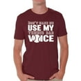 thumbnail image 1 of Awkward Styles Men's Tennis Dad Voice Graphic T-shirt Tops Sport Dad Tennis Player Father's Day Gift, 1 of 4