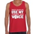 thumbnail image 1 of Awkward Styles Men's Tennis Dad Voice Graphic Tank Tops Sport Dad Tennis Player Father's Day Gift, 1 of 4
