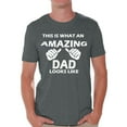 thumbnail image 1 of Awkward Styles Men's This is What An Amazing Dad Looks Like Graphic T-shirt Tops Cool Gift for Dad, 1 of 1