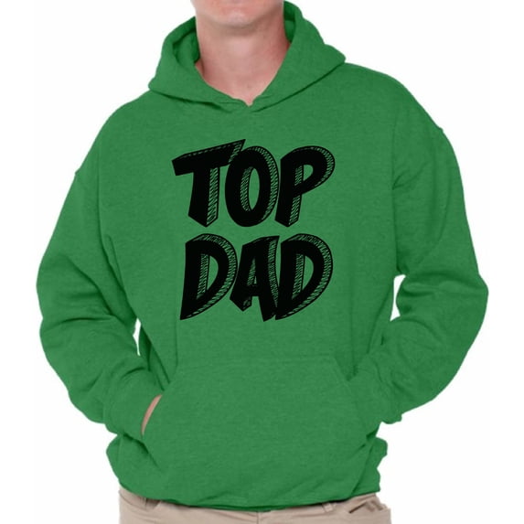 Awkward Styles Men's Top Dad Graphic Hoodie Tops Best Dad Ever Father`s Day Gift