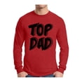thumbnail image 1 of Awkward Styles Men's Top Dad Graphic Long Sleeve T-shirt Tops Best Dad Ever Father`s Day Gift, 1 of 4