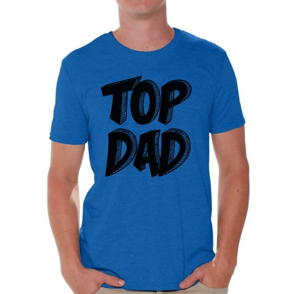 Awkward Styles Men's Top Dad Graphic T-shirt Tops Best Dad Ever Father`s Day Gift
