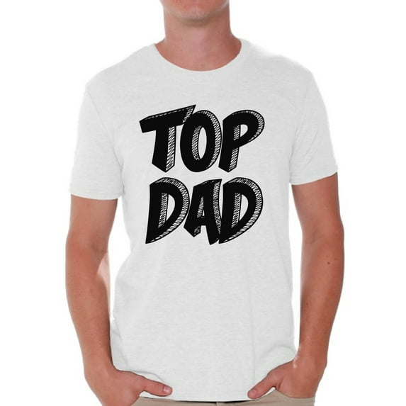 Awkward Styles Men's Top Dad Graphic T-shirt Tops Best Dad Ever Father`s Day Gift