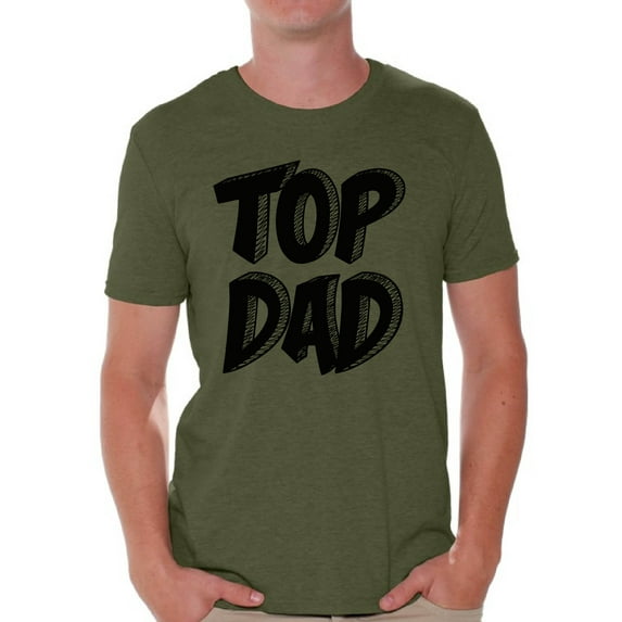 Awkward Styles Men's Top Dad Graphic T-shirt Tops Best Dad Ever Father`s Day Gift