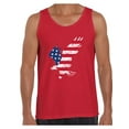 thumbnail image 1 of Awkward Styles Men's USA Flag Eagle Patriotic Graphic Tank Tops Independence Day Gift 4th of July, 1 of 4