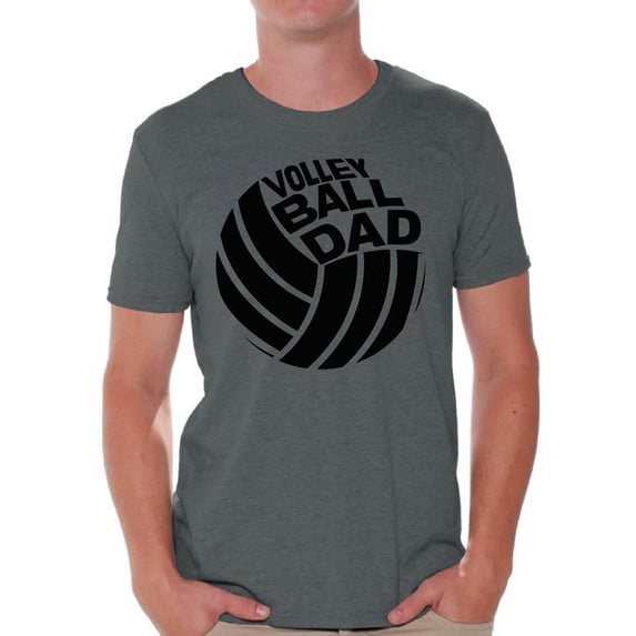 Awkward Styles Men's Volleyball Dad Graphic T-shirt Tops Sport Dad Father`s Day Gift Idea
